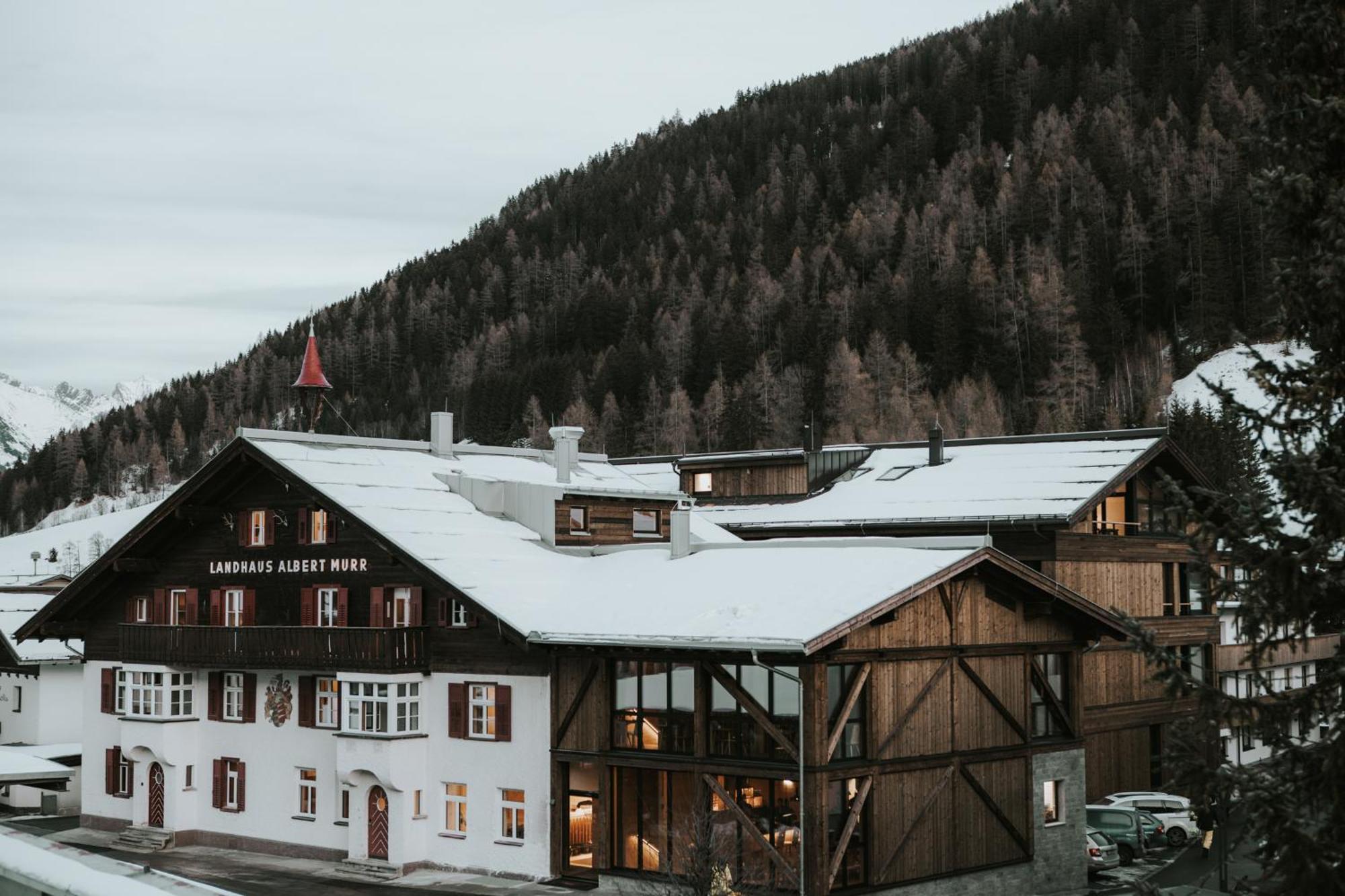 Landhaus Albert Murr Sankt Anton am Arlberg Exterior foto